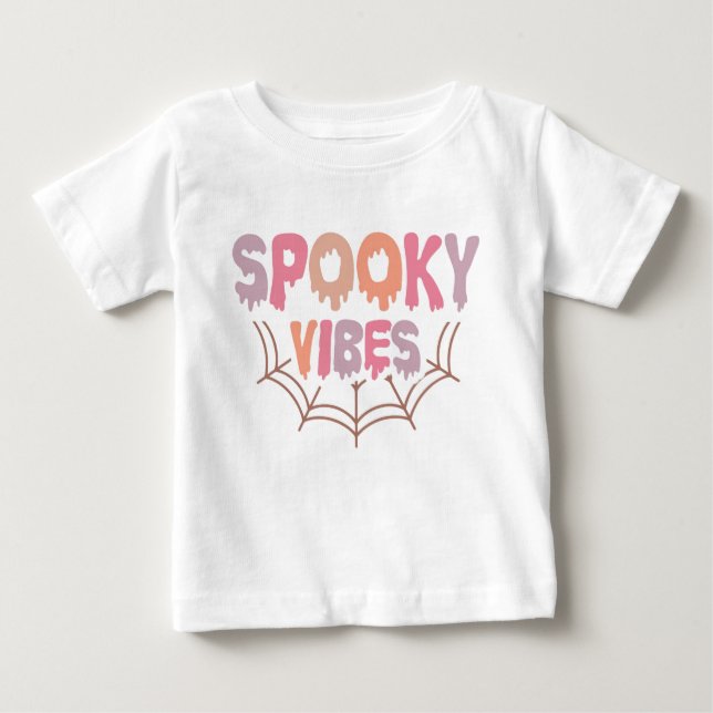 Spooky Vibes T Shirt (Framsida)