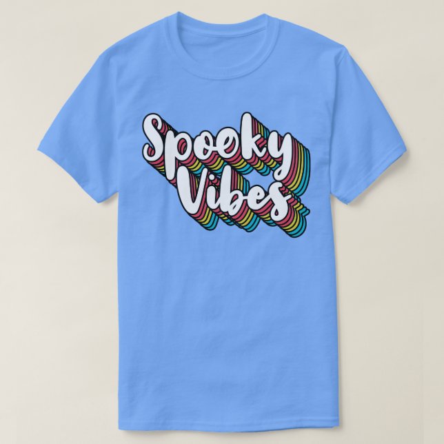 Spooky Vibes T Shirt (Design framsida)