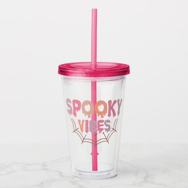 Spooky Vibes Take Away Mugg (Framsida)