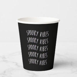 spooky vibes typography