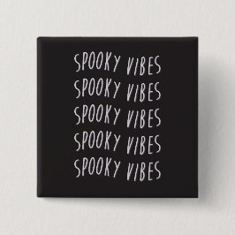 spooky vibes typography knapp