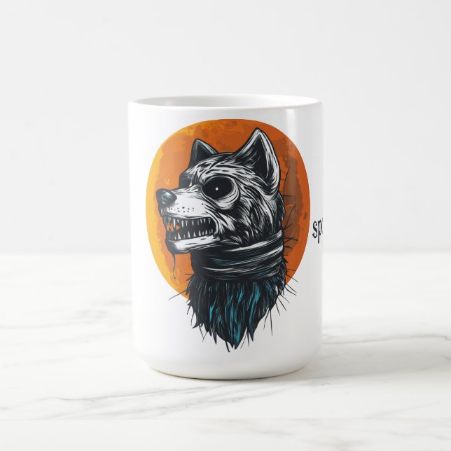 Spooky Werevarg Kaffemugg (Center)