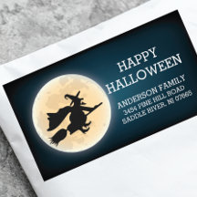 Spooky Witch Happy halloween Returadress