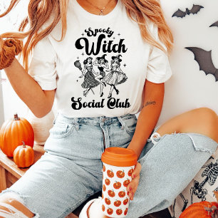 Spooky Witch Social Club Halloweenfest T Shirt