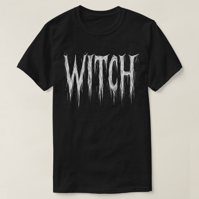 Spooky Witch T Shirt (Design framsida)