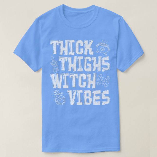 Spooky Witchcraft Crescent Måne Blackcraft Halltoy T Shirt (Design framsida)