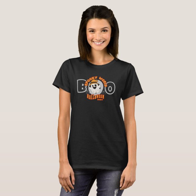 Spooky World Halloweenfest | Kvinnor T Shirt (Hel framsida)