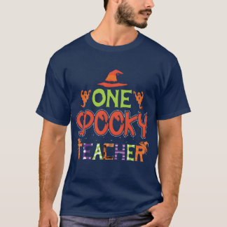 Spookyeacher Halloween vintage T Shirt