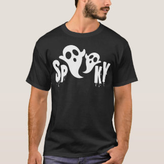 Spookyshirt för Halloween-tjejen T Shirt