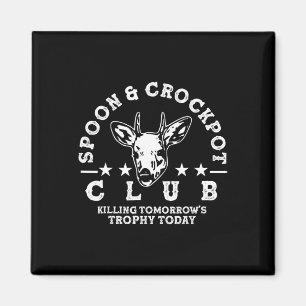 Spoon and Crockpot Klubb Morgondagens Trophy Hjort Magnet