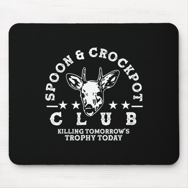 Spoon and Crockpot Klubb Morgondagens Trophy Hjort Musmatta (Framsidan)