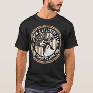 Spoon and Crockpot Klubb Morgondagens Trophy Hjort T Shirt