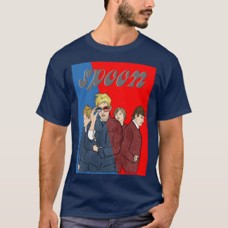 Spoon Band konstvänner T Shirt