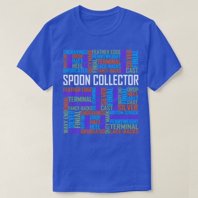 Spoon Collector Ord T Shirt (Design framsida)