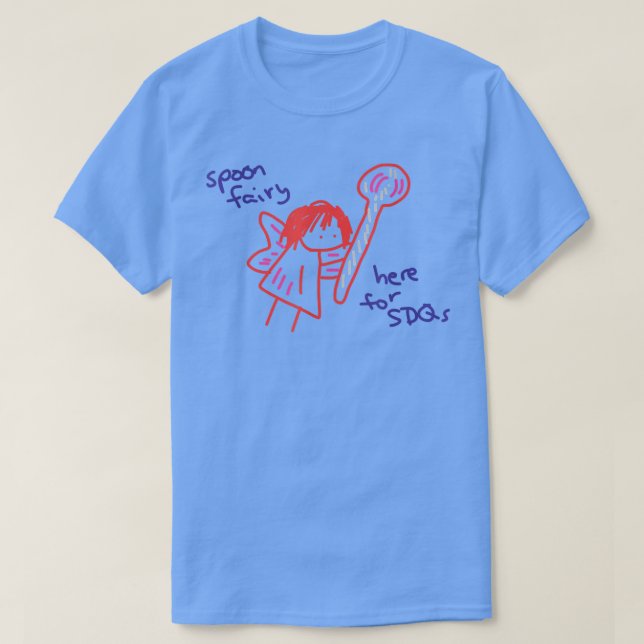 Spoon Fairy T Shirt (Design framsida)