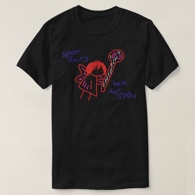 Spoon Fairy T Shirt (Design framsida)