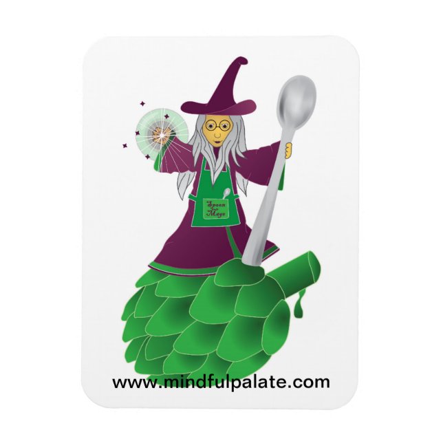Spoon Mage Kitchen Magnet (Vertikal)