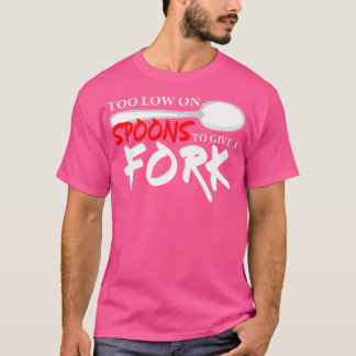 Spoon Theory Doktor eller psykolog T Shirt