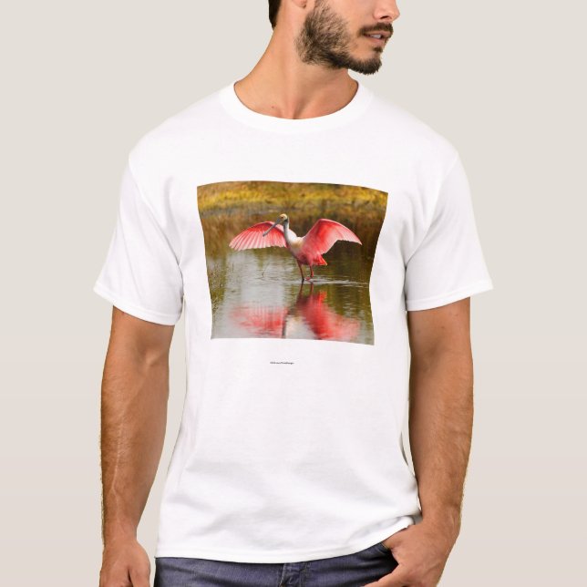 Spoonbill Tee Shirt (Framsida)