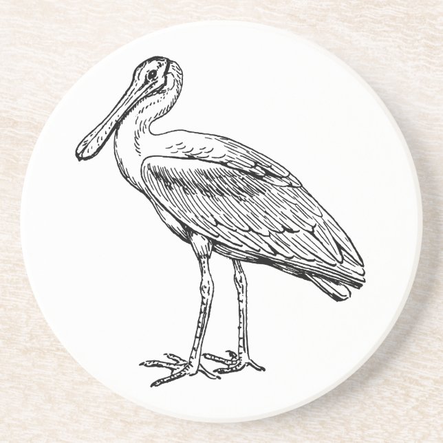 Spoonbill Underlägg (Framsidan)