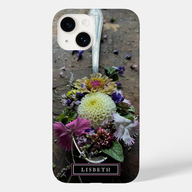 Spoonful of Flowers iphone case (Baksida)