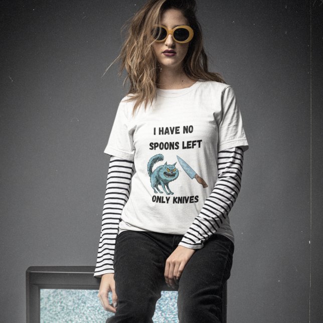 Spoonie gigt Spoon Teory Chronic Pain Warrior T Shirt (Spoon Theory)