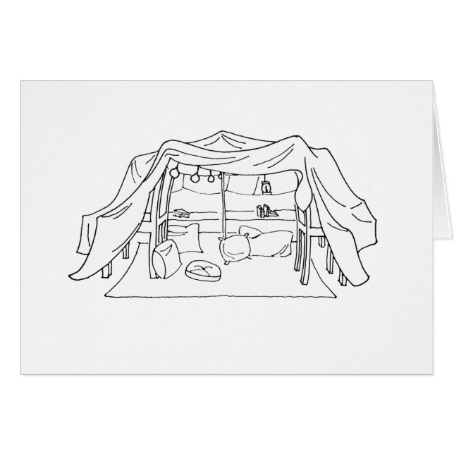 Spoonie-Kudde/denKroniska sjukdomen för filten Hälsningskort (Framsidan Horizontal)