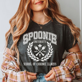 Spoonie, osynlig funktionsnedsättning, kronisk Sju T Shirt