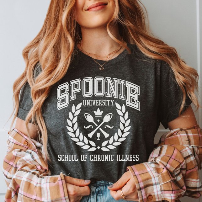 Spoonie, osynlig funktionsnedsättning, kronisk Sju T Shirt (Skapare uppladdad)