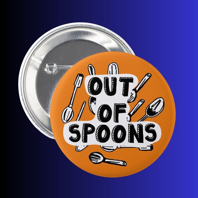 Spoonie pin badge knapp (Spoonie pin)