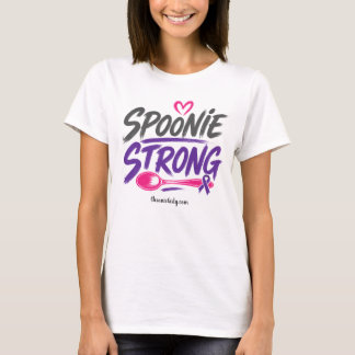 Spoonie Strong är inte en mening eller text som be T Shirt