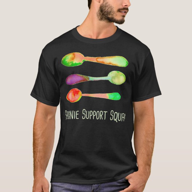 Spoonie Support african safari tillbaka - T Shirt (Framsida)