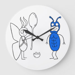 SPOOOOOONNNN är för stort Stor Klocka