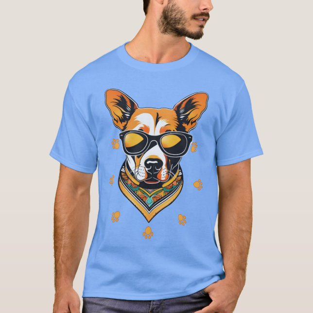 spoop hund a snyggt hund design presentvän t shirt (Framsida)