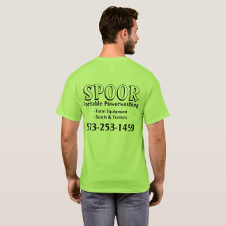 Spoor Portable Powerwashing T-shirt