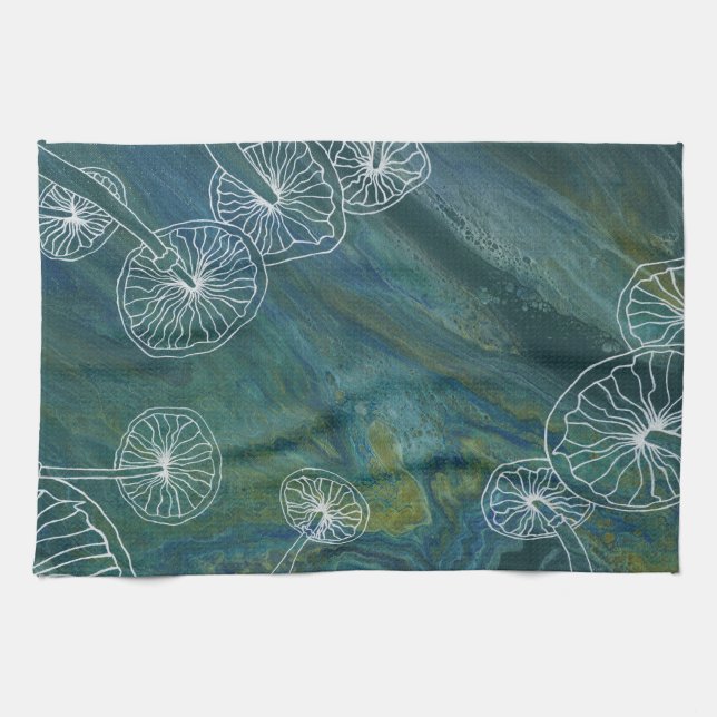 Sporchestral Night Kökshandduk (Horisontell)