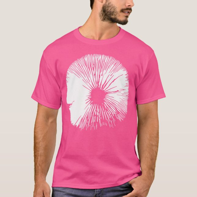 Spore Prin Mushroom Hunter Fungus Forager T Shirt (Framsida)