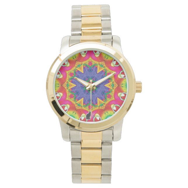 Spores Kaleidoscope Watch Armbandsur (Framsida)