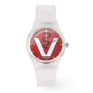 Sporhet med rosa Silicone Strap watch vet Armbandsur