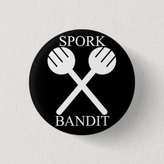 Spork bandit i mörken knapp