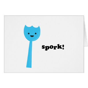 Spork! Hälsningskort
