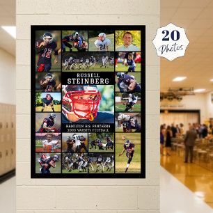 Sport 20 Fotocollage Poster