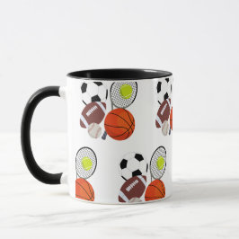 Sport Athletic Bollar Mugg