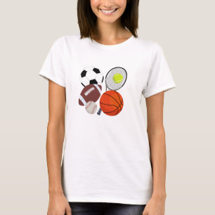 Sport Athletic Bollar T Shirt