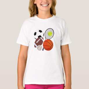 Sport Athletic Bollar T Shirt