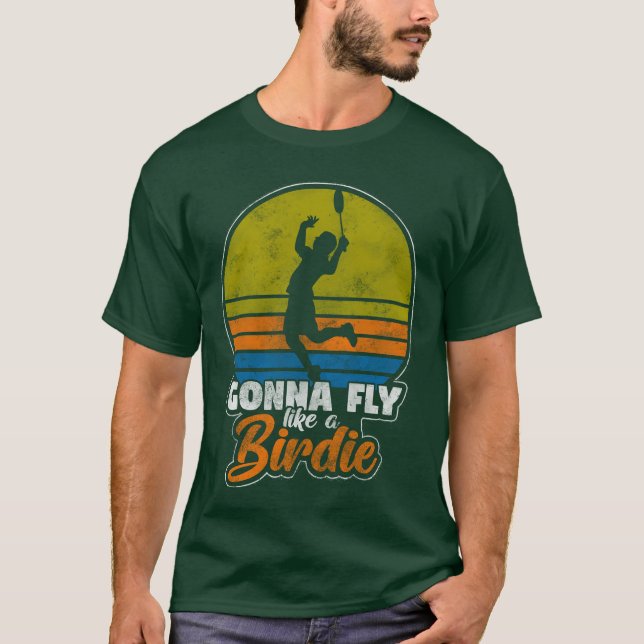 Sport Badminton Boll Spel vän pojke T Shirt (Framsida)