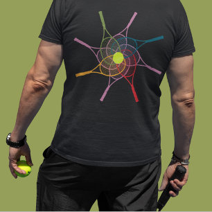 sport bära för honom, tennisracketar tee
