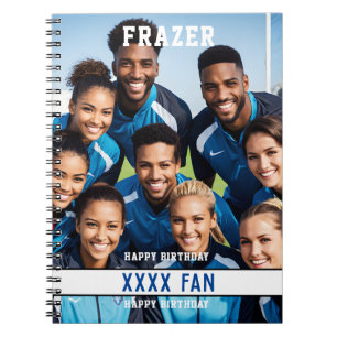Sport baseball fläkt EDITABLE SPORT Färg, Anteckningsbok