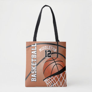 Sport Basketball   DIY Text Tygkasse
