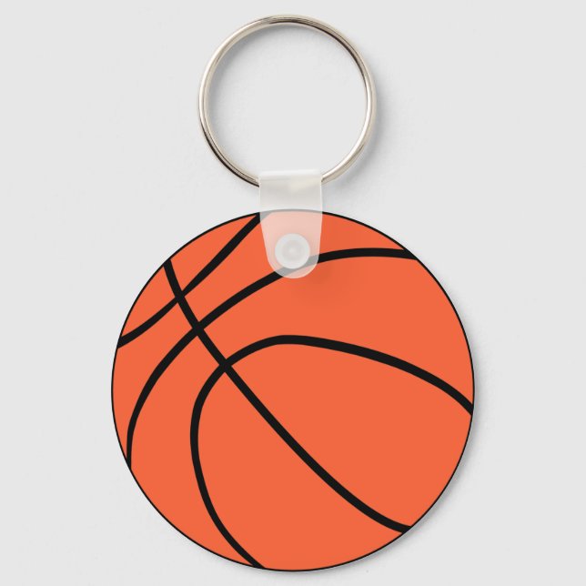 Sport Basketboll Nyckelring (Framsida)